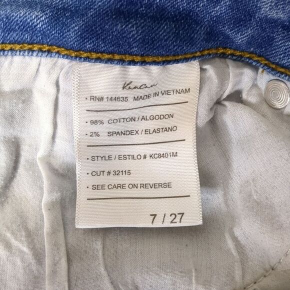 KanCan Stretch Distressed Skinny Ankle Jeans Women's Size 7 - Picture 4 of 10